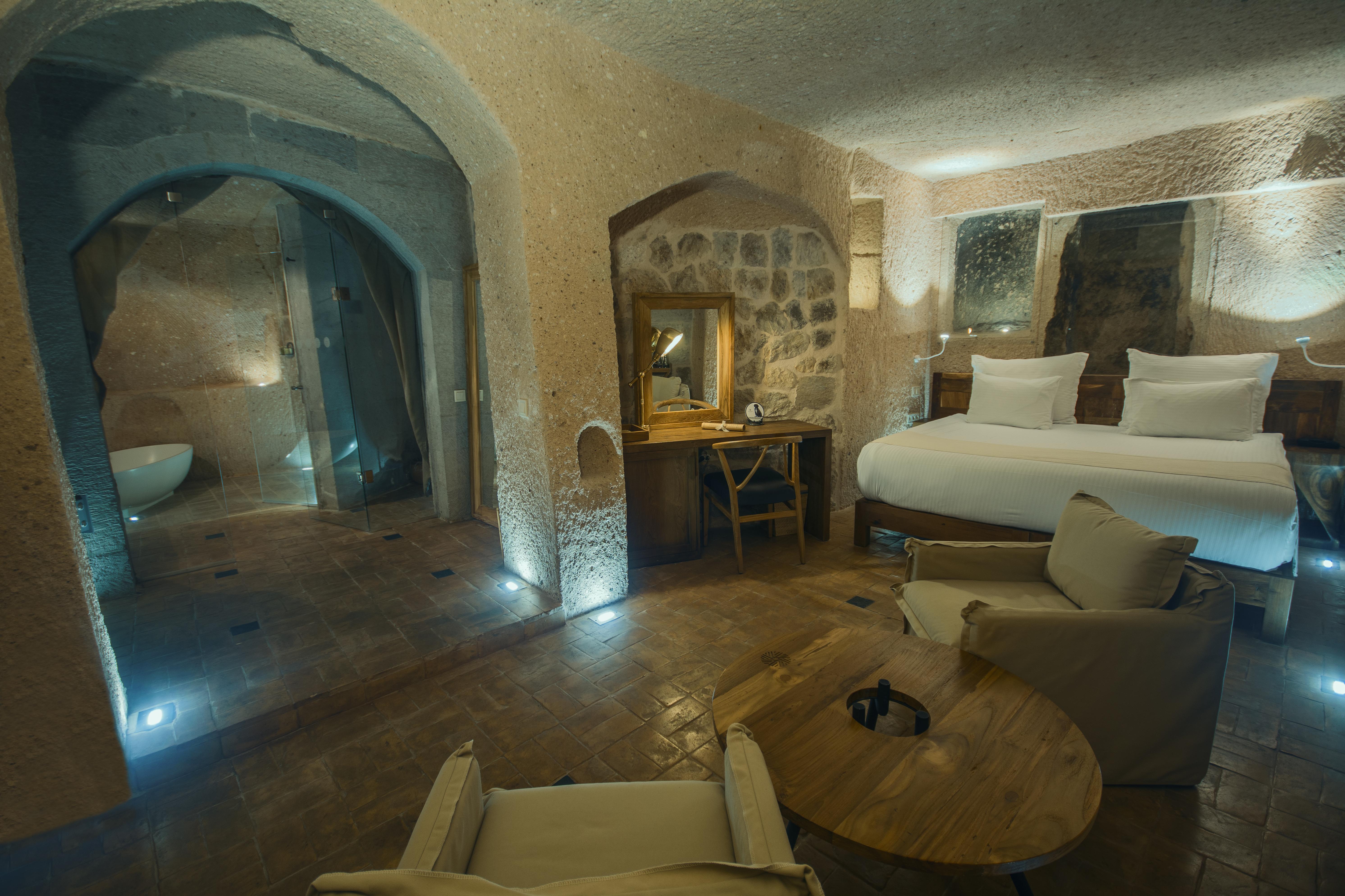 Millstone Cave Suites Hotel Üçhisar Exterior foto
