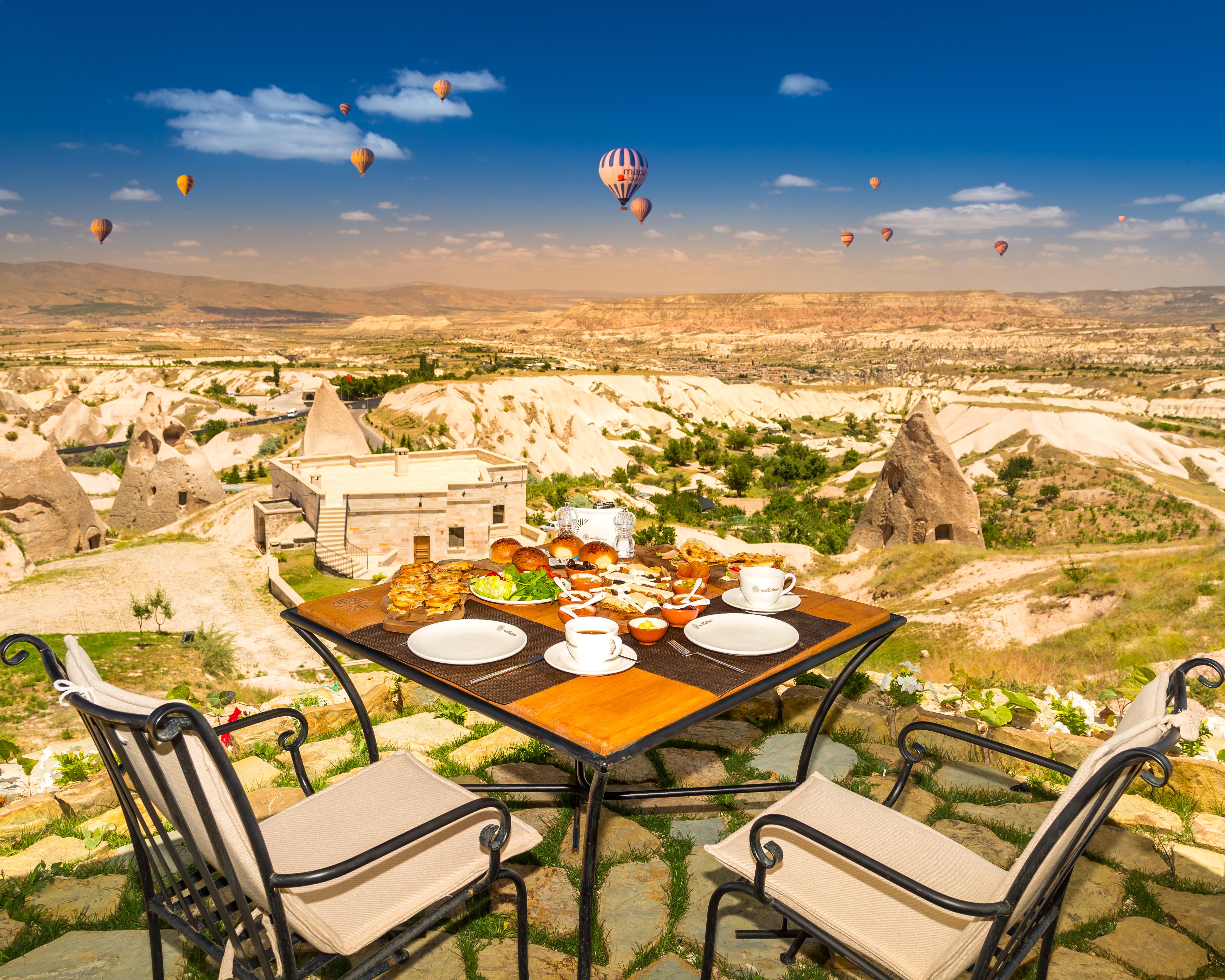 Millstone Cave Suites Hotel Üçhisar Exterior foto
