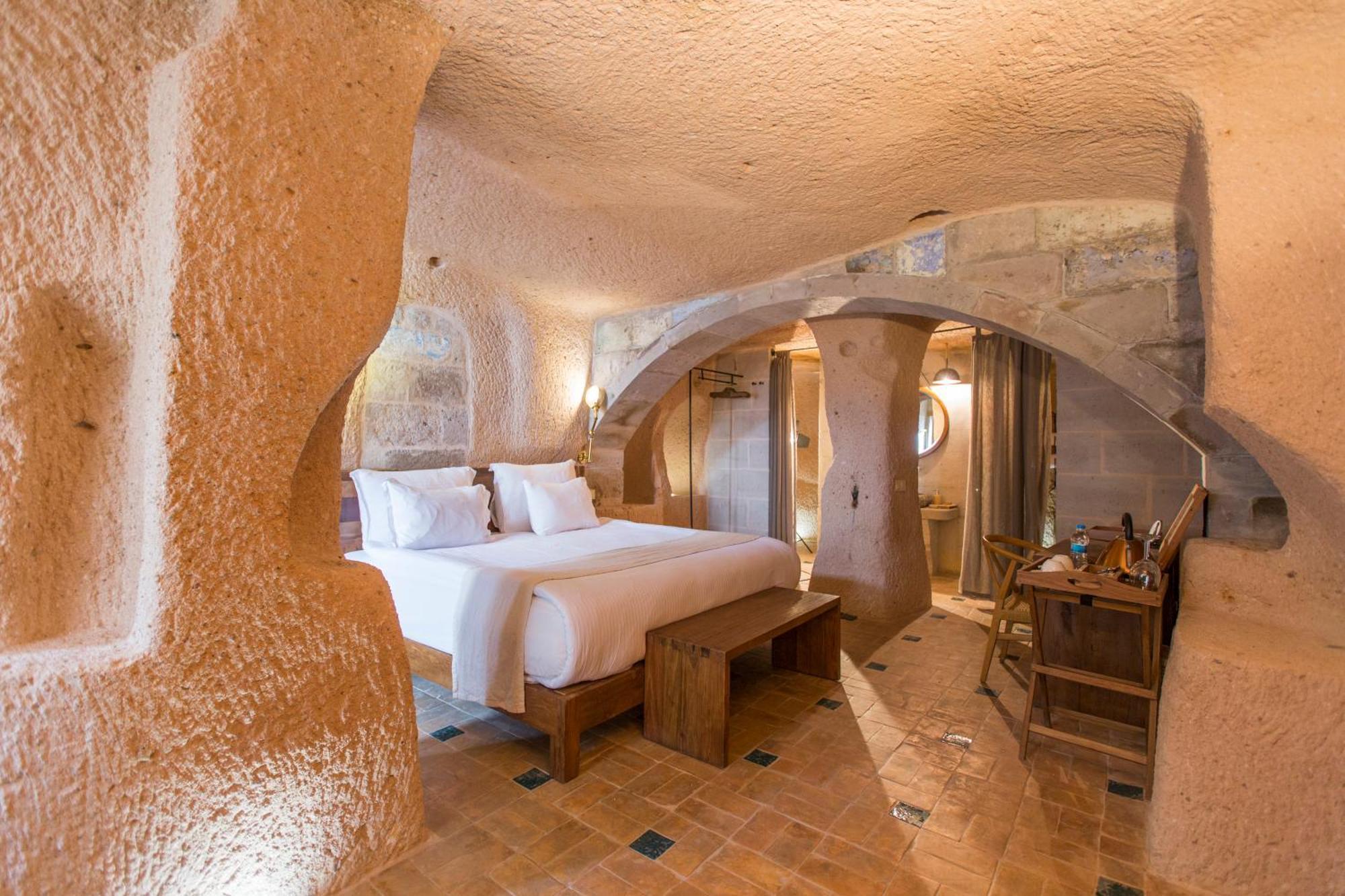 Millstone Cave Suites Hotel Üçhisar Exterior foto