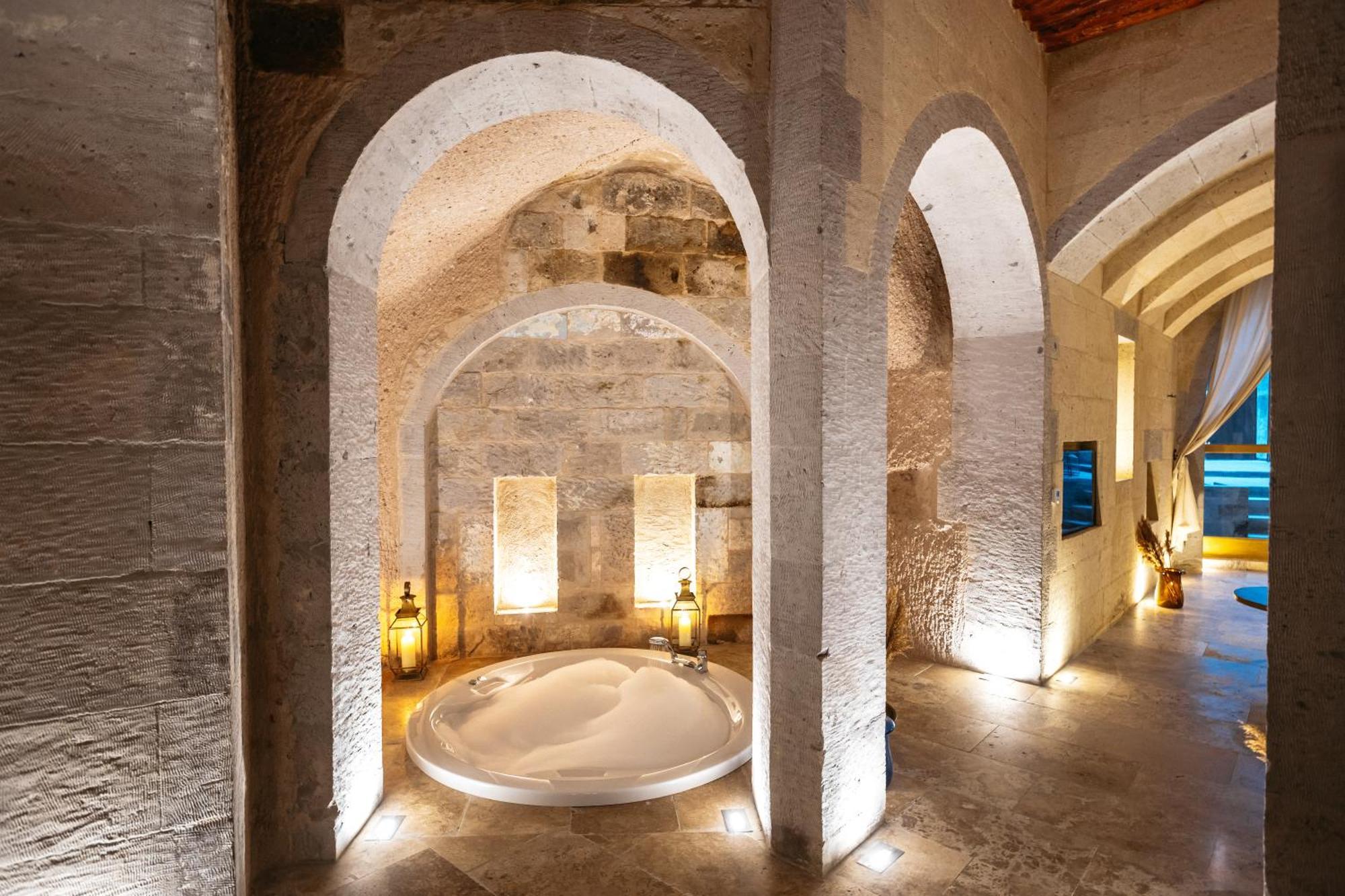 Millstone Cave Suites Hotel Üçhisar Exterior foto