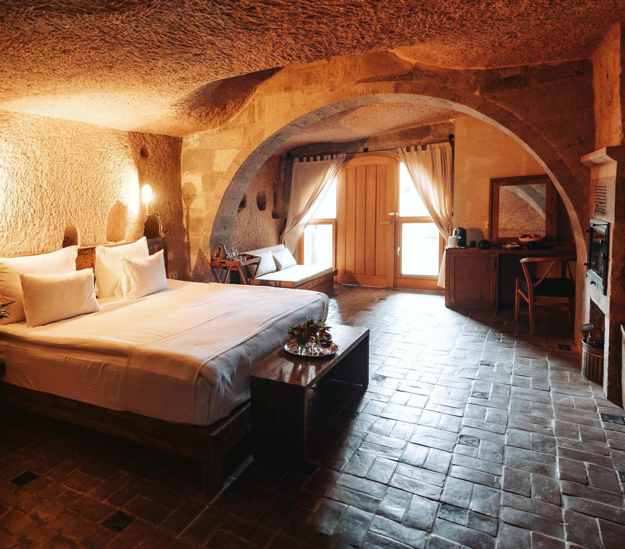 Millstone Cave Suites Hotel Üçhisar Exterior foto