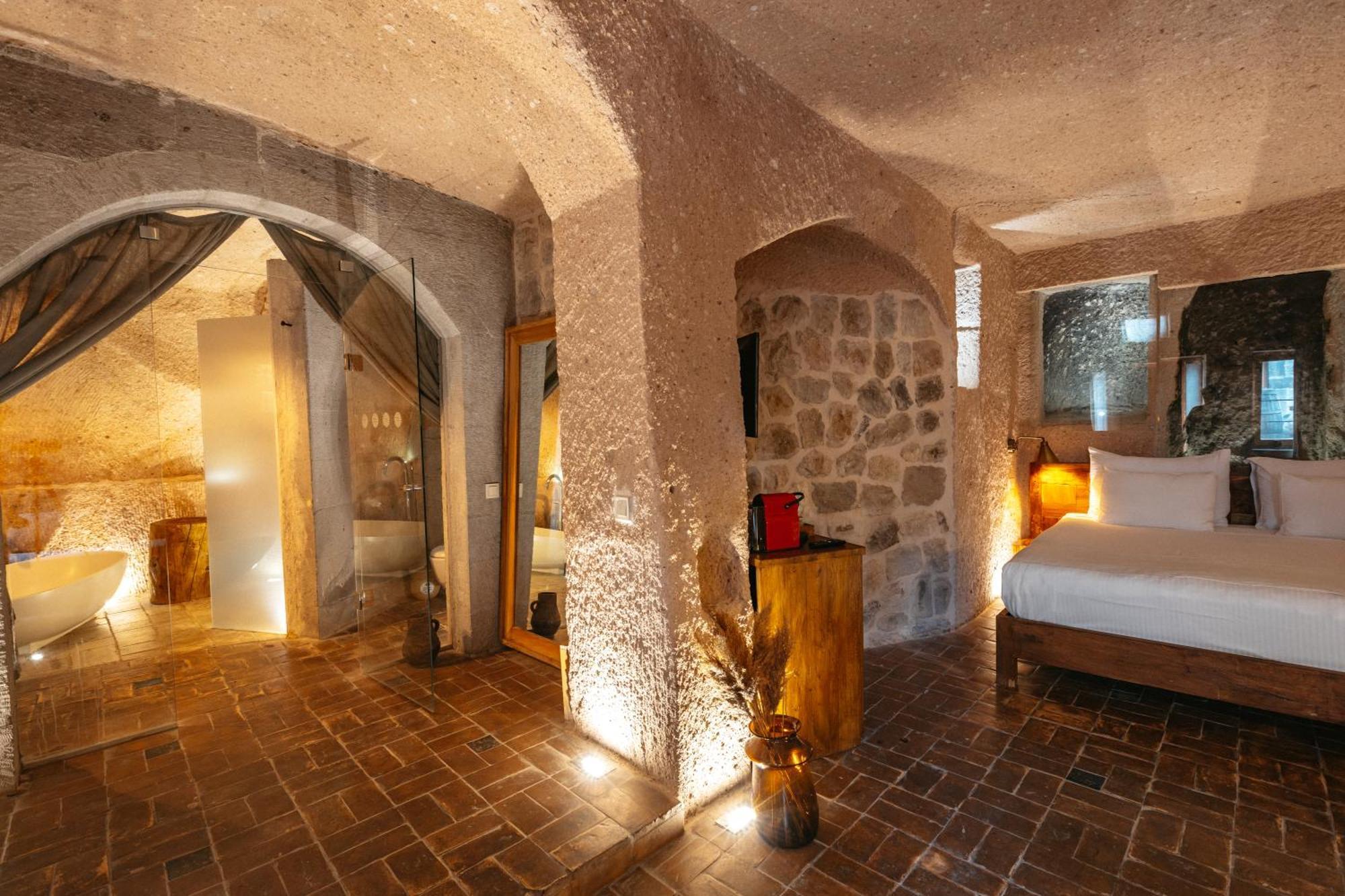 Millstone Cave Suites Hotel Üçhisar Exterior foto