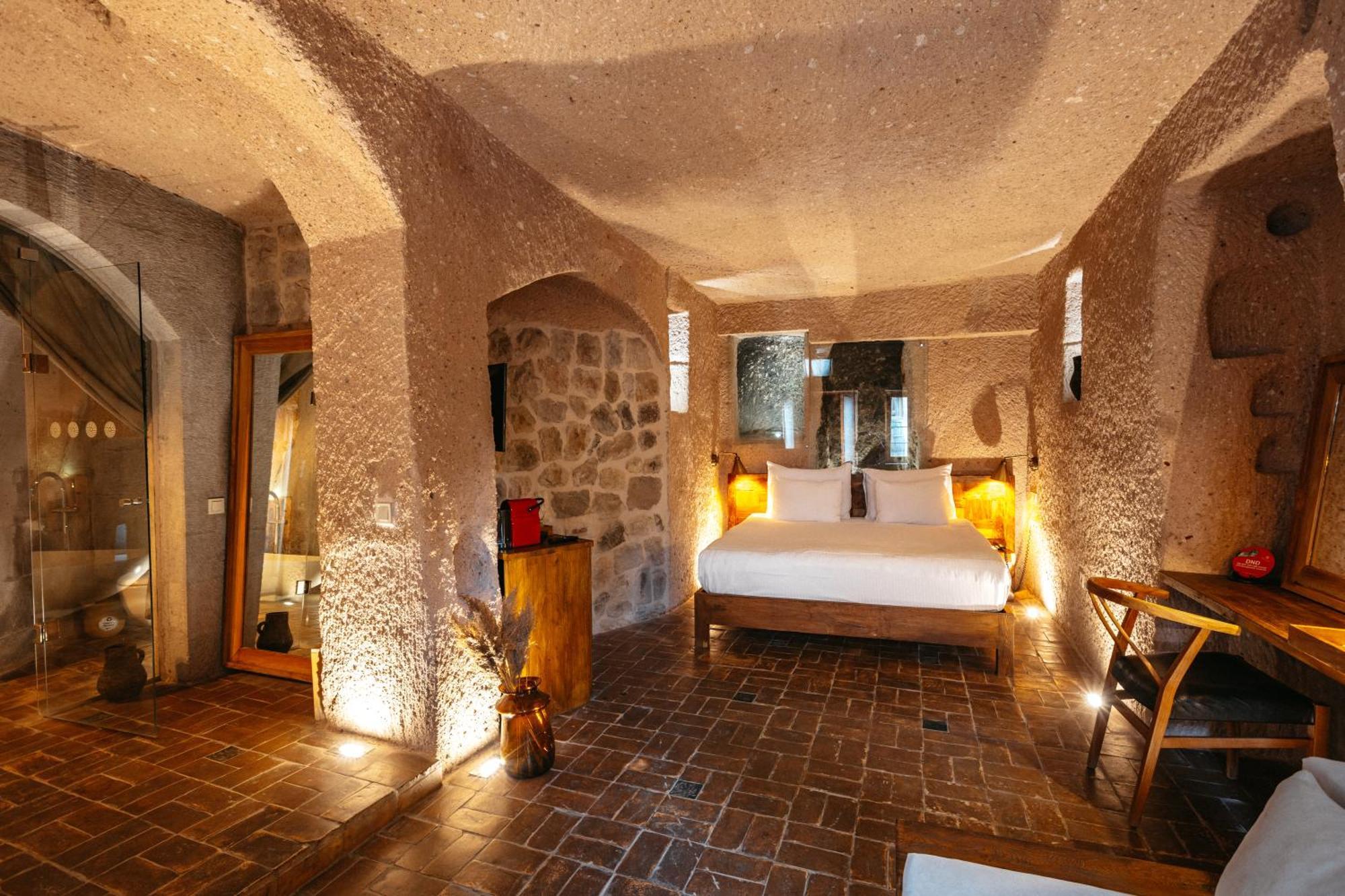 Millstone Cave Suites Hotel Üçhisar Exterior foto